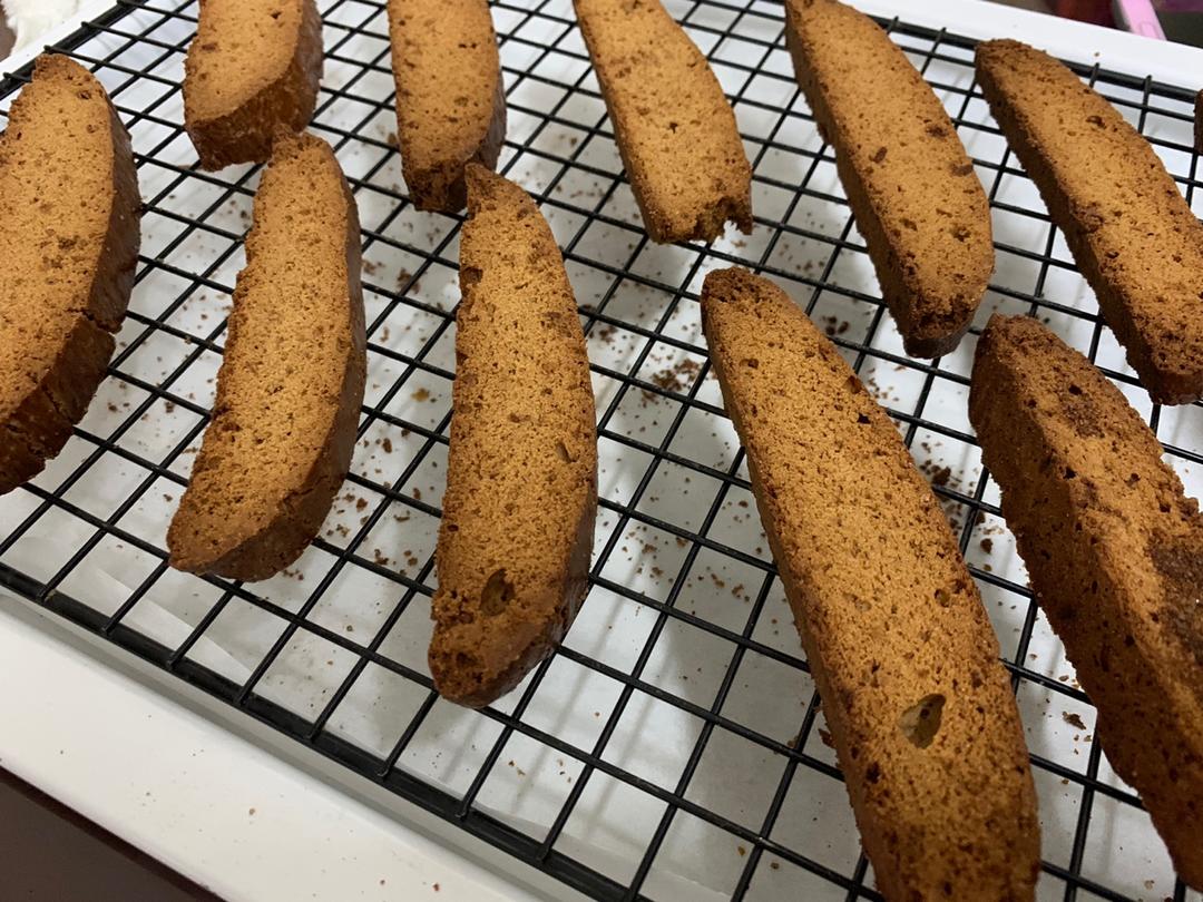 肉桂红糖意式脆饼干 Cinnamon Toasted Biscotti