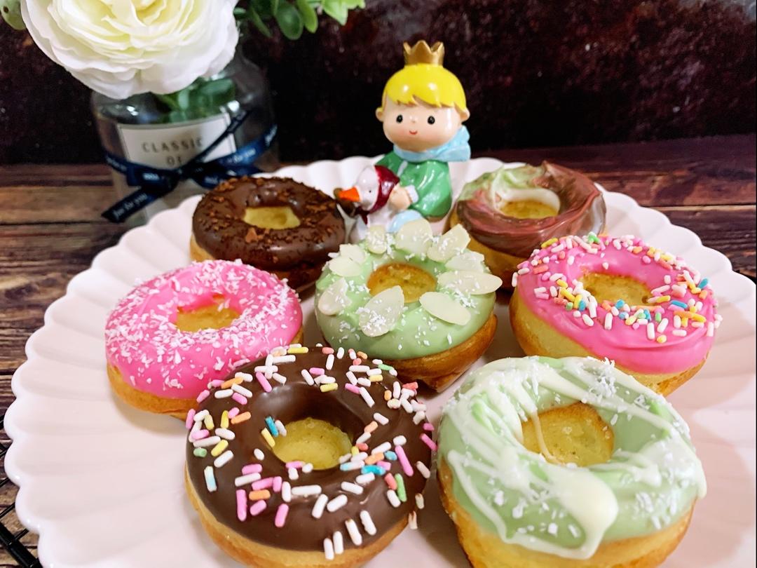 甜甜圈🍩烤箱版代可可脂巧克力糖针DIY多口味