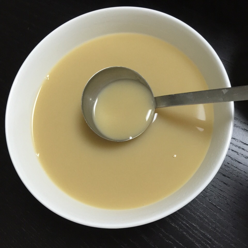 熟豆豆浆