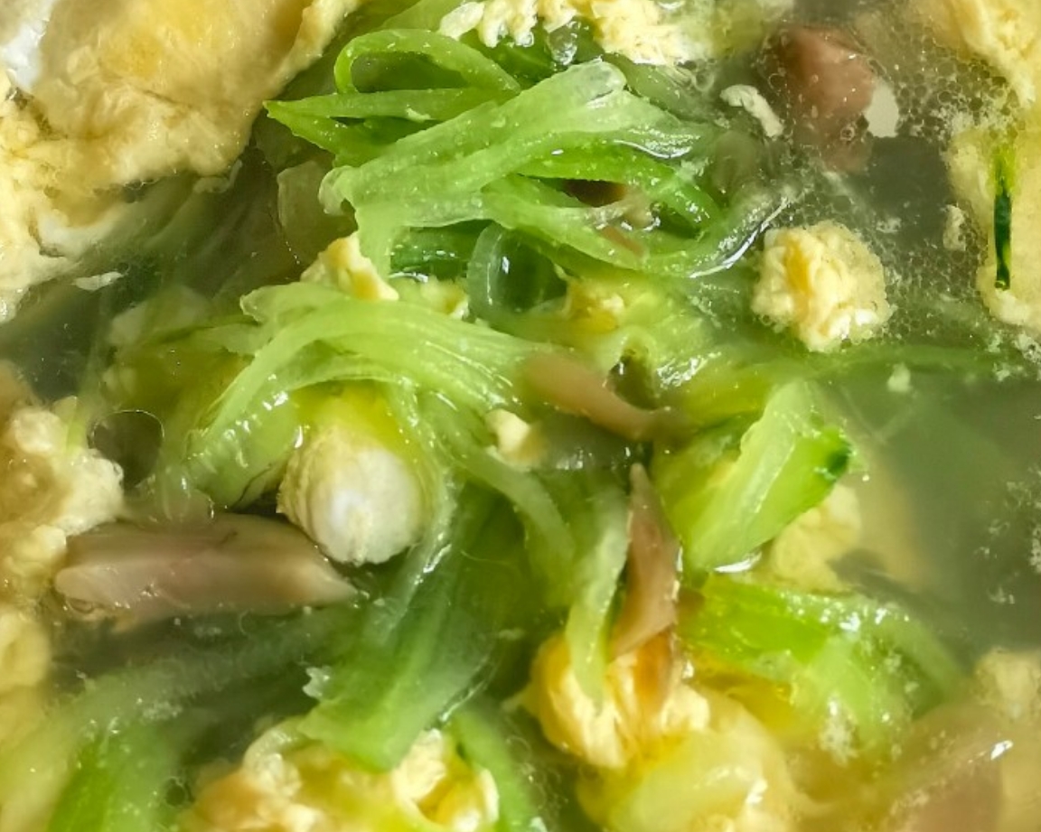 黄瓜丝汤图片