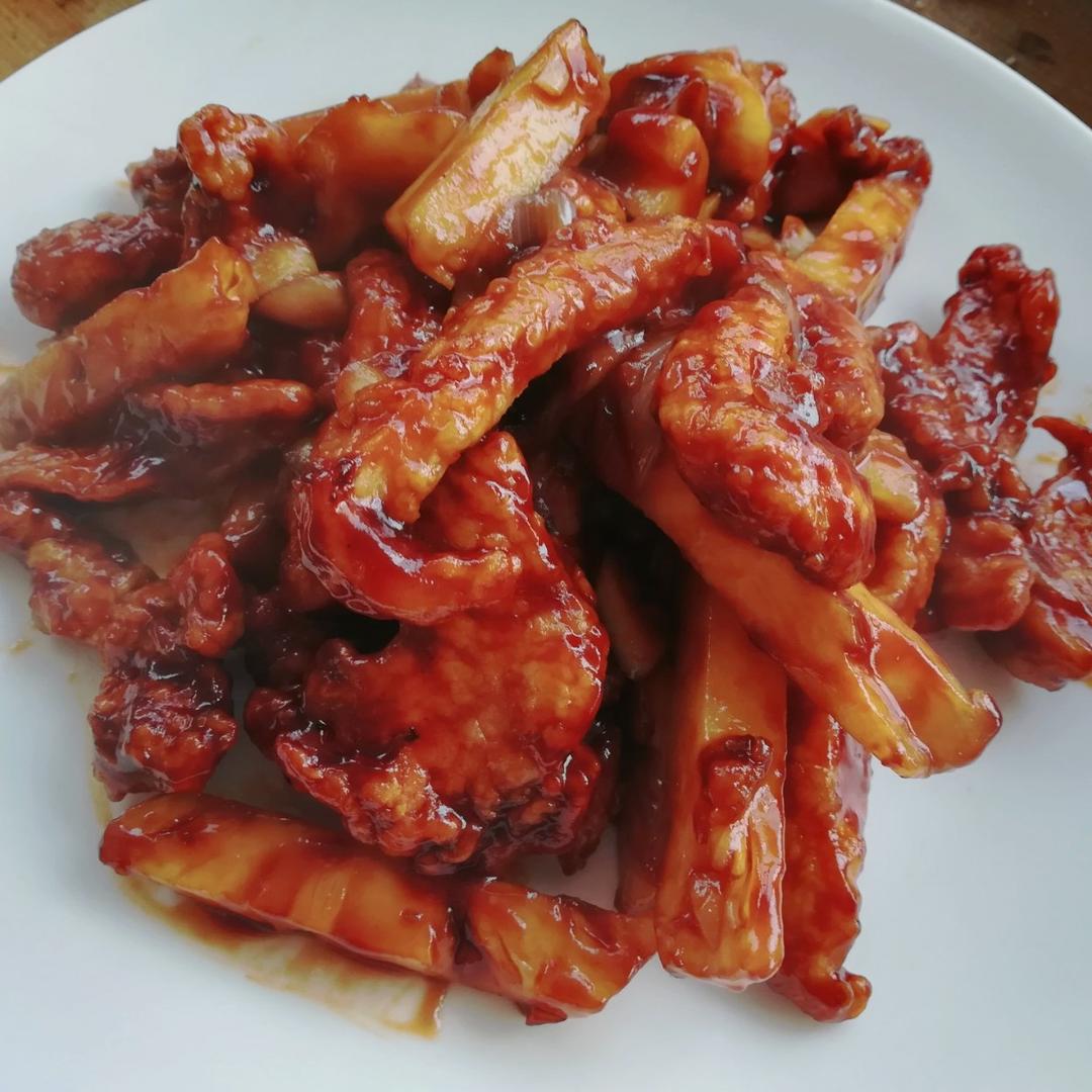 经典糖醋汁——糖醋鸡胸肉