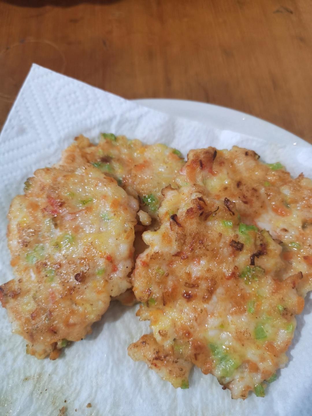 香煎虾饼