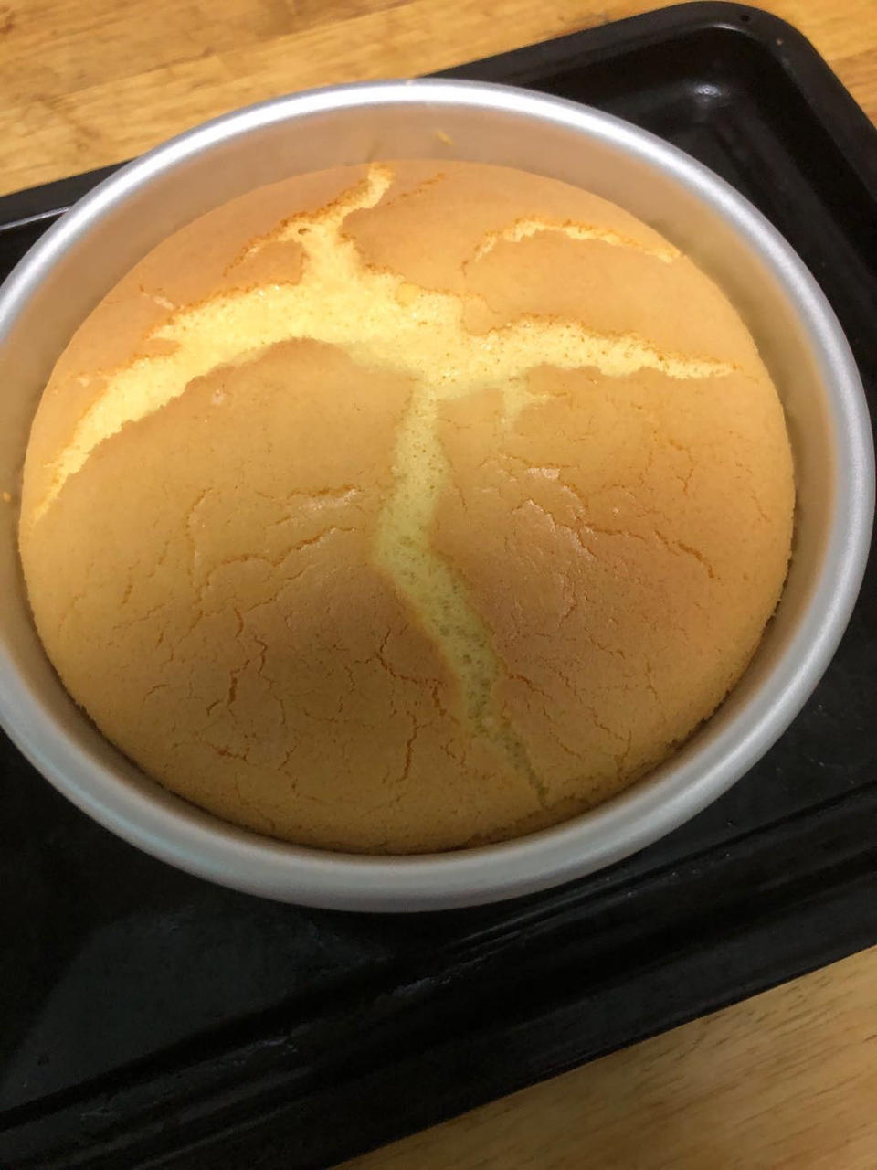 零失败6寸戚风蛋糕（十分钟制作，合适新手宝宝）