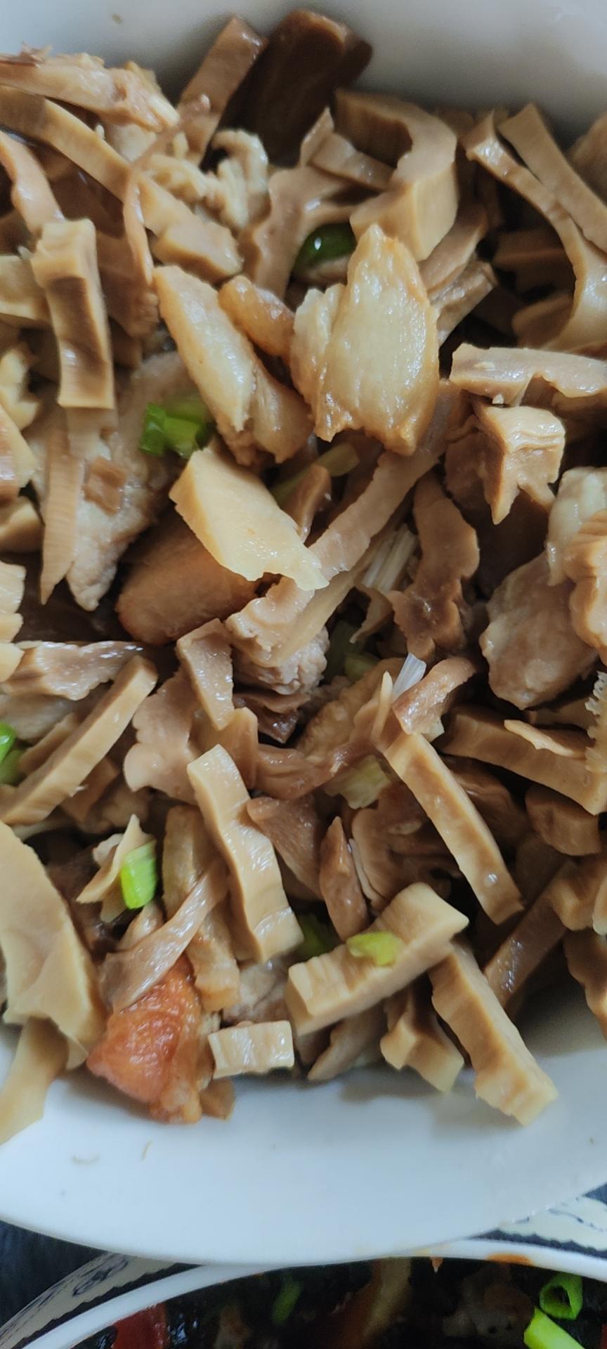笋干炒肉