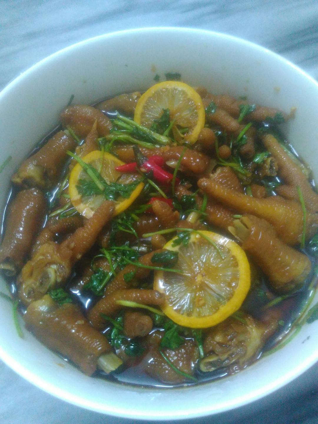 超好吃的🍋酸辣凤爪