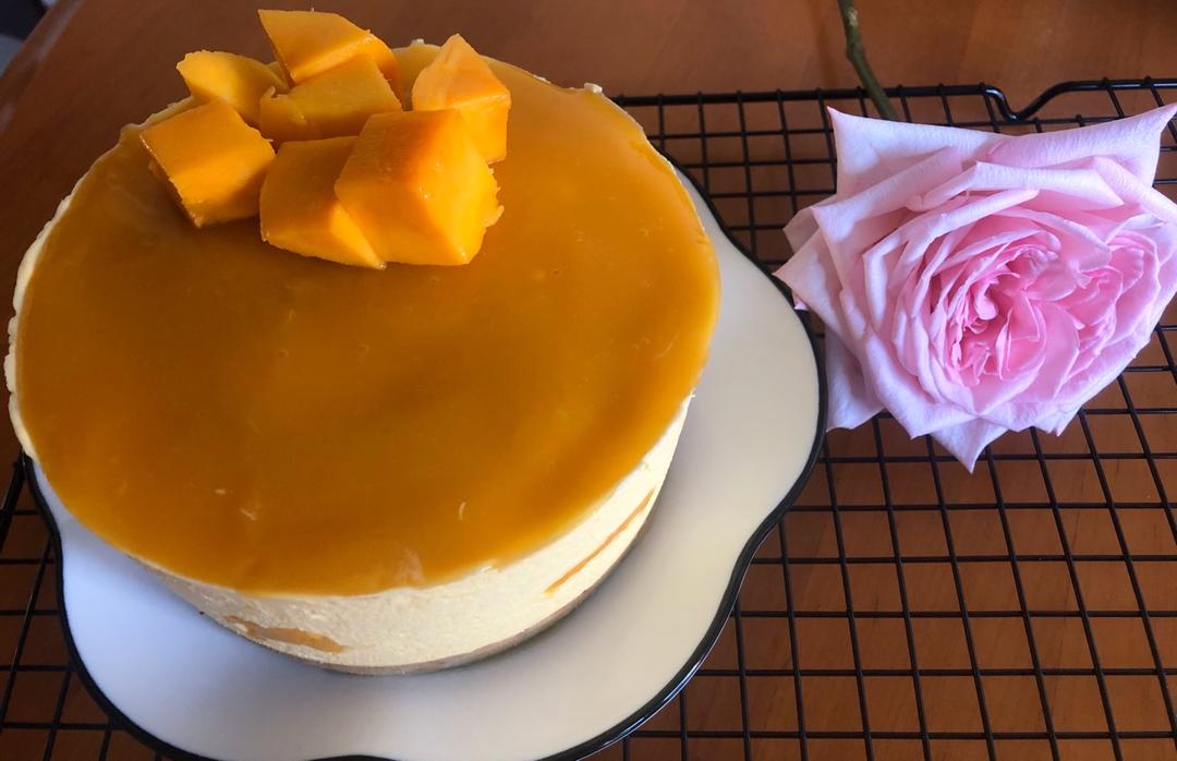 【视频】芒果慕斯（6寸） | 含镜面果胶配方