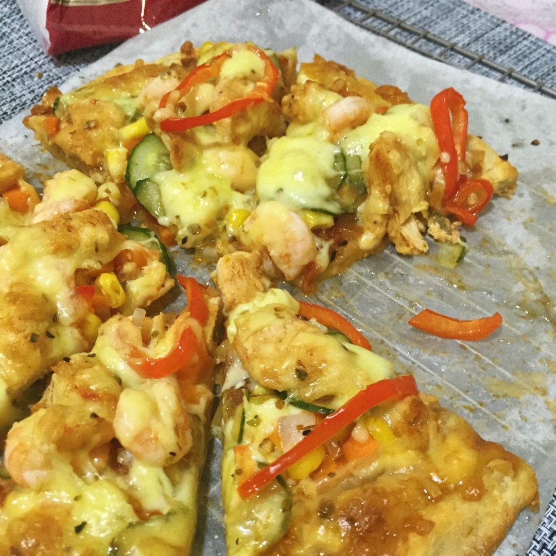 薄底Pizza，亲爱的