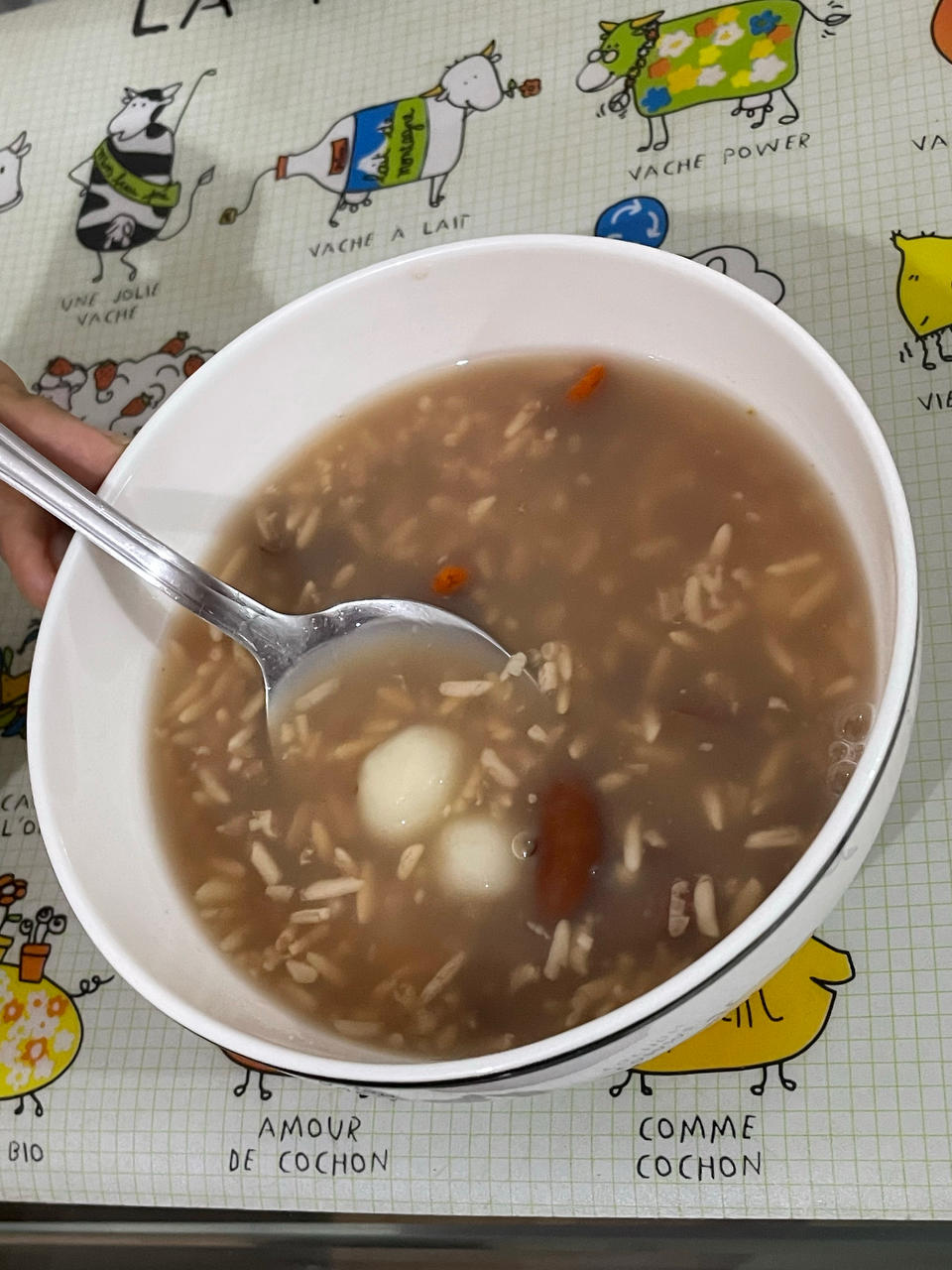 酒酿赤豆元宵