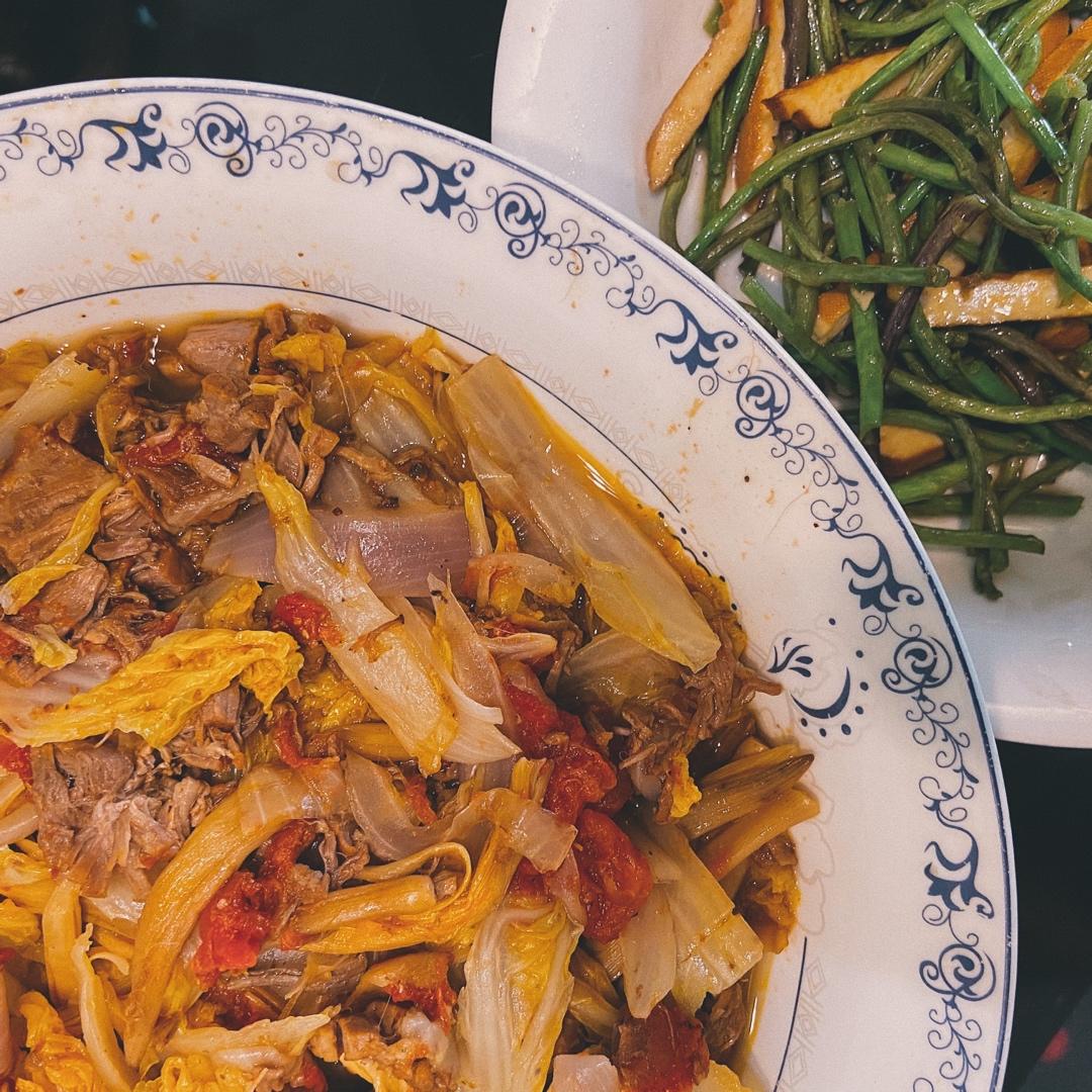 【健康三餐】番茄圆白菜肉酱闷饭