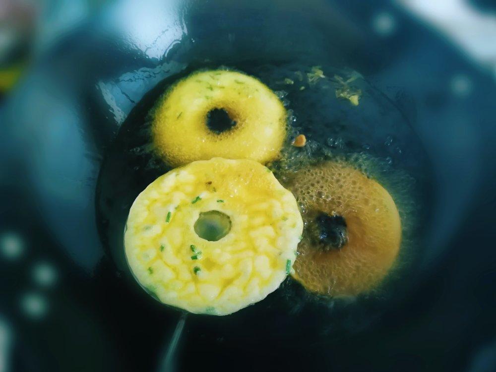 长沙小吃 葱油粑粑（葱油米浆饼）