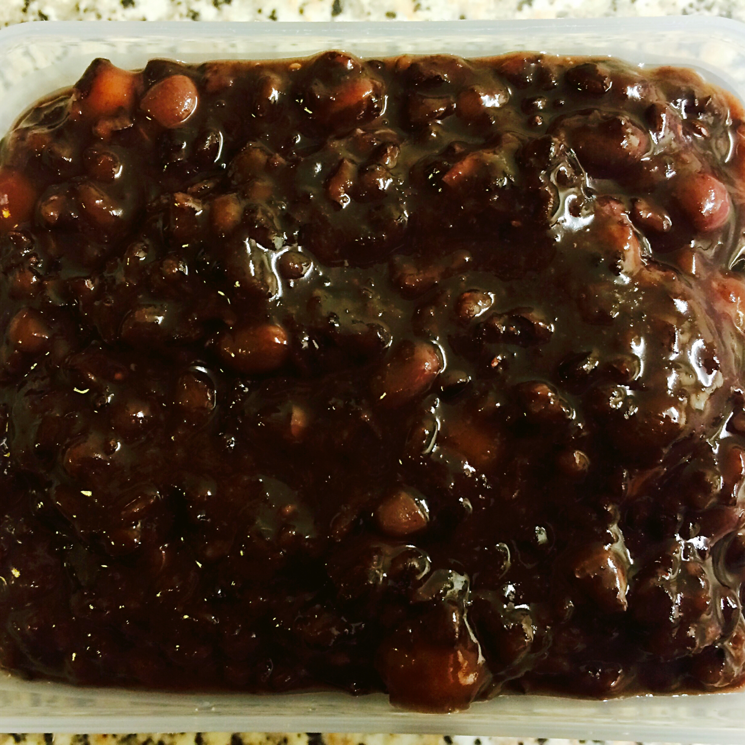 红豆黑米美颜粥