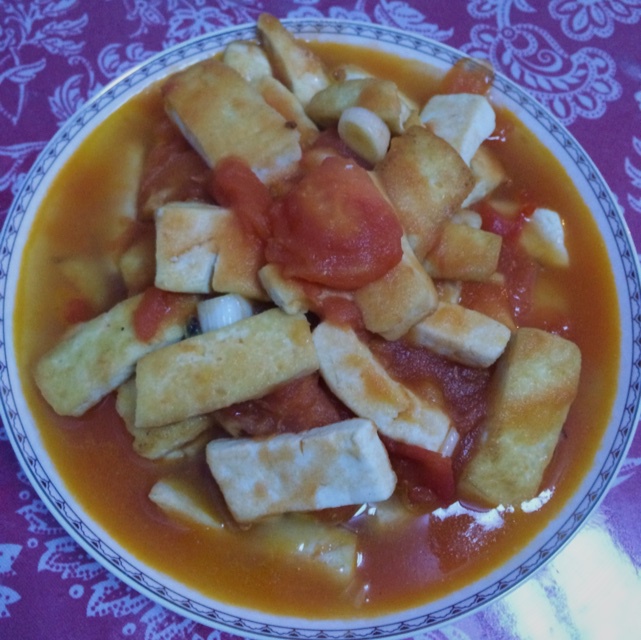 西红柿豆腐