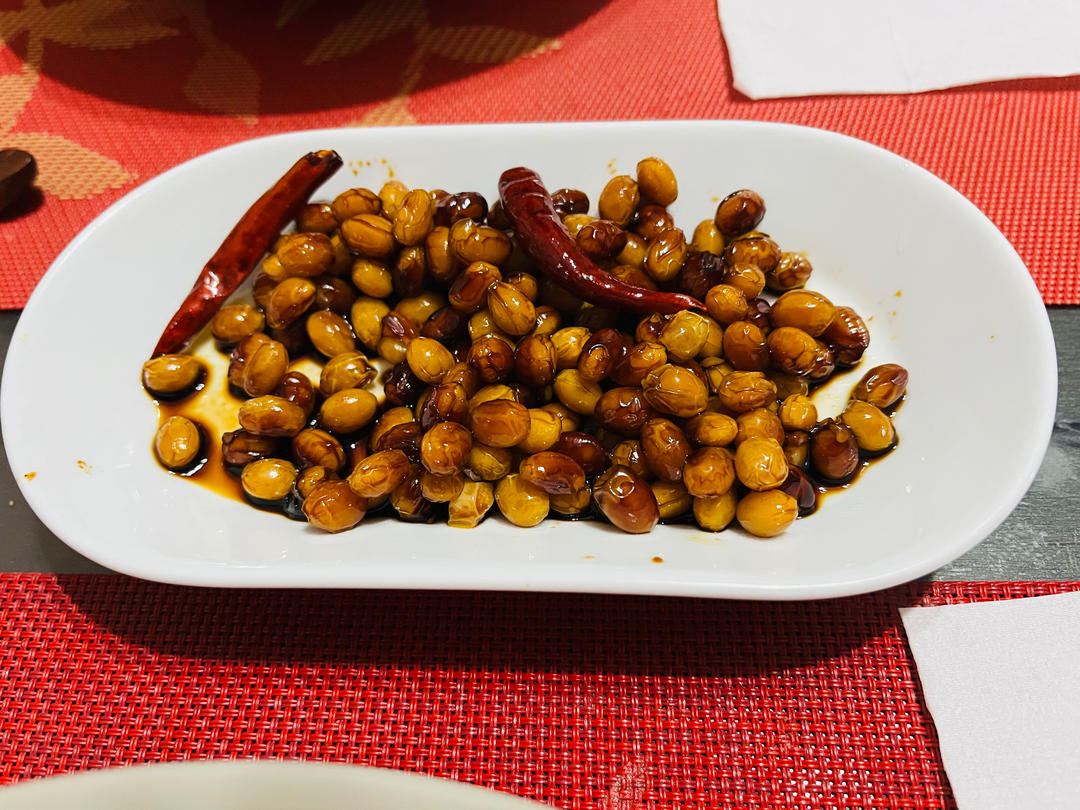 【酱黄豆】三步就搞定，一日三餐吃不厌