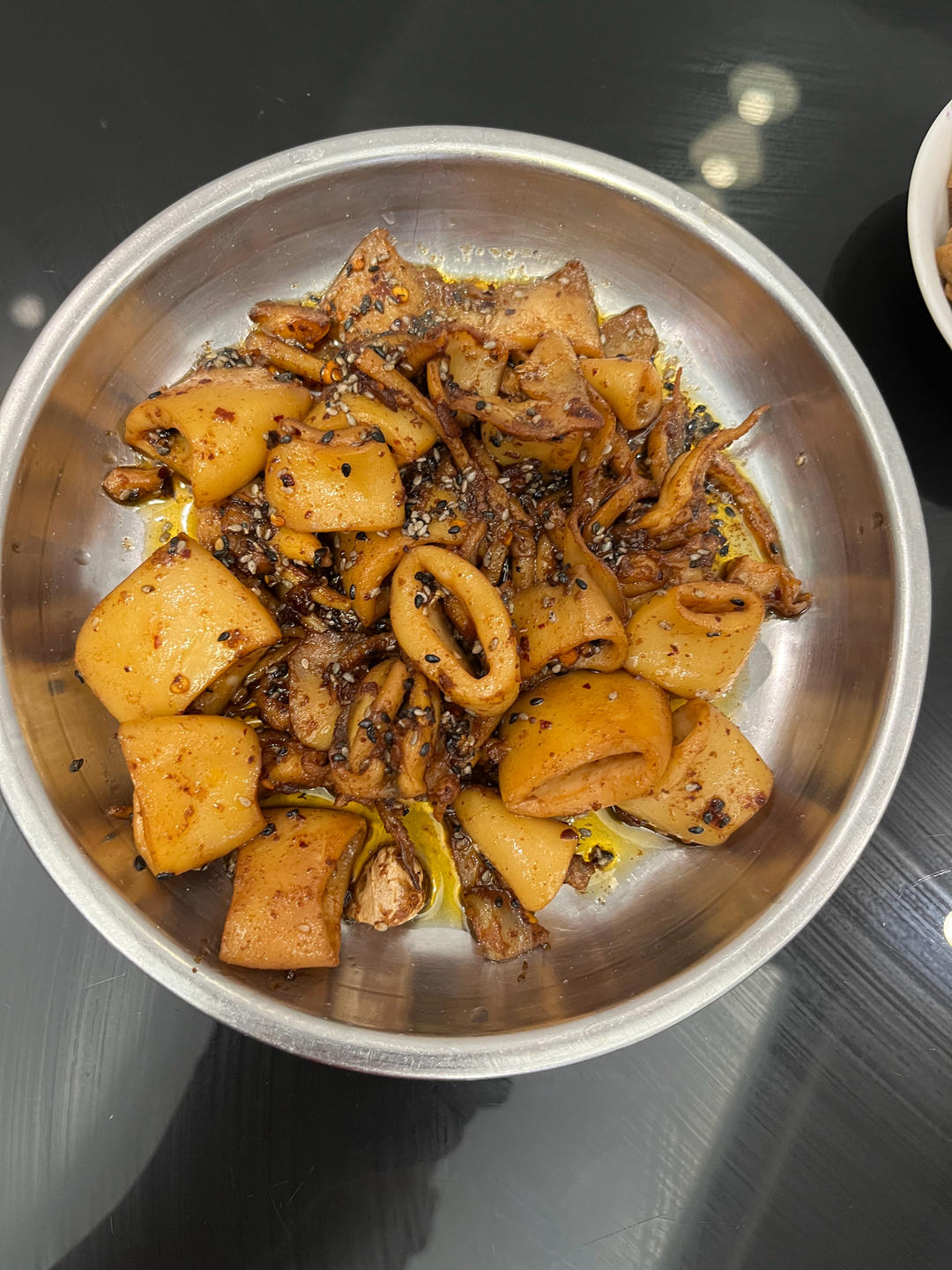 超下饭的孜然鱿鱼须，香辣爽嫩，比烧烤还好吃