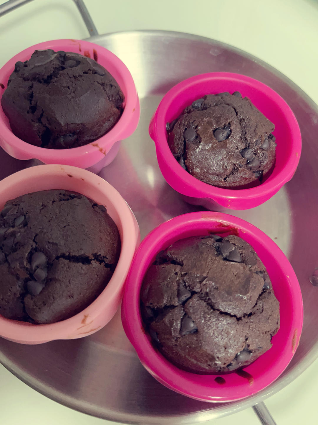 巨简单❗️超快速❗️巧克力玛芬蛋糕❗️好吃哭了