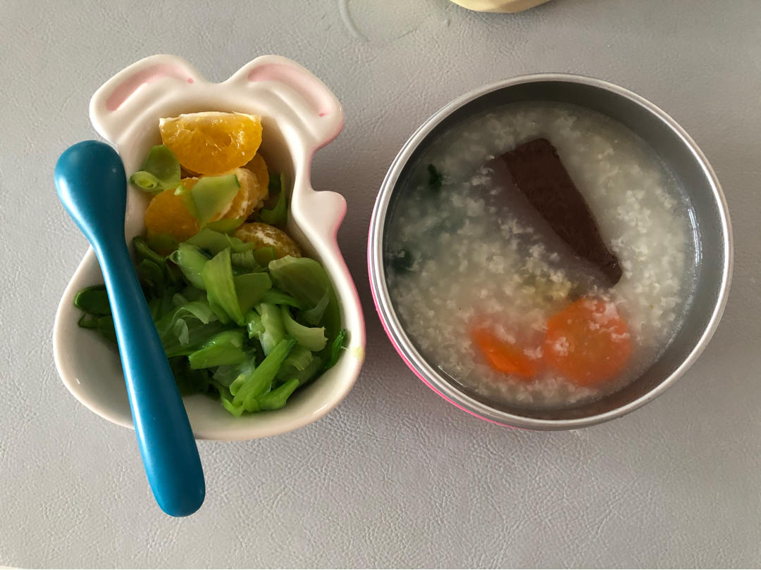 皮皮的辅食记录