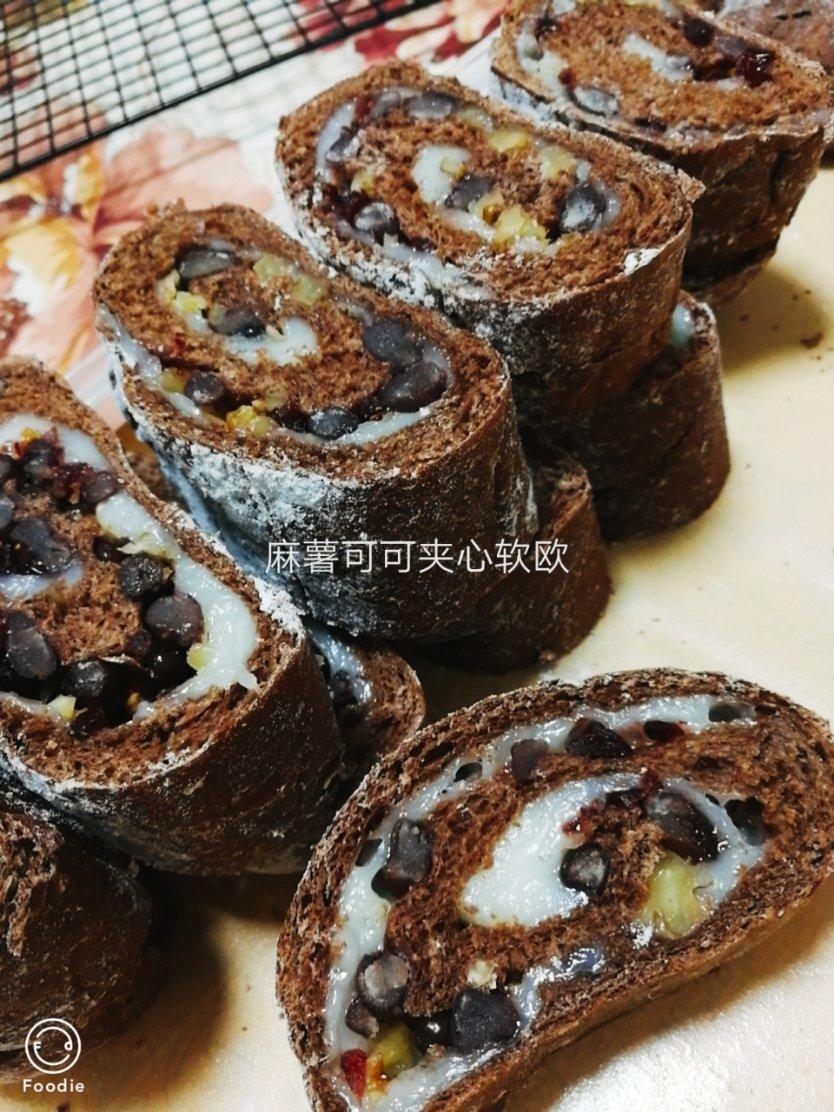 麻薯夹心可可（抹茶）软欧