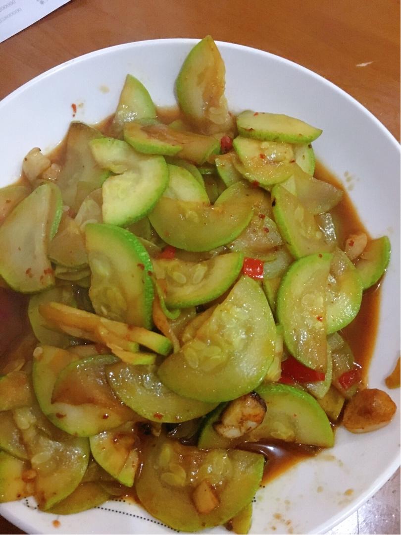 清炒西葫芦
