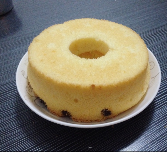 6寸原味戚风蛋糕