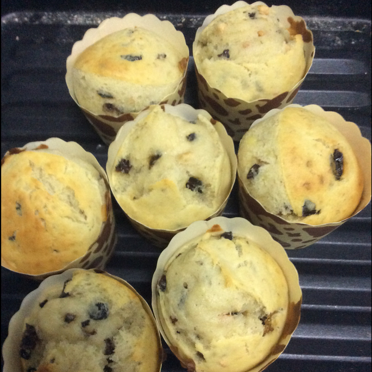 少女心的香蕉蔓越莓玛芬