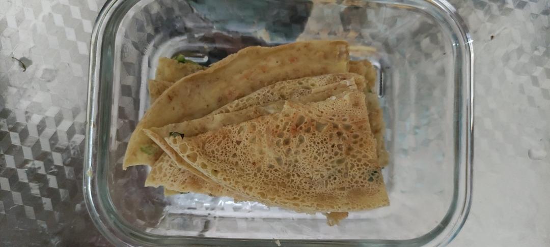 快手营养早餐，全家都爱吃🔥燕麦葱香蛋饼