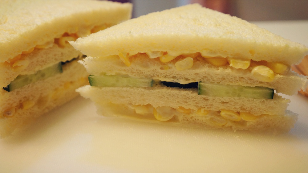 玉米酸奶三明治
