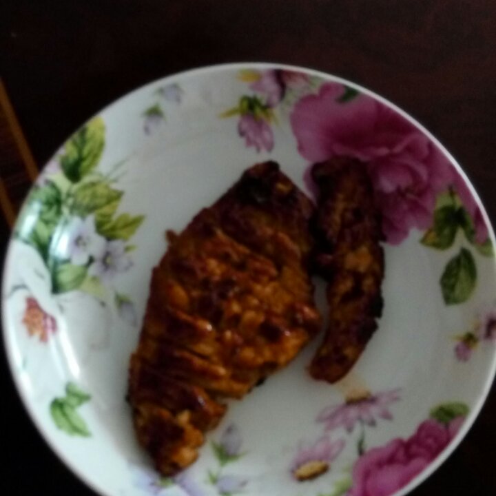 酷炫屌炸天好吃的煎鸡胸肉（香蒜蜂蜜煎鸡胸肉）