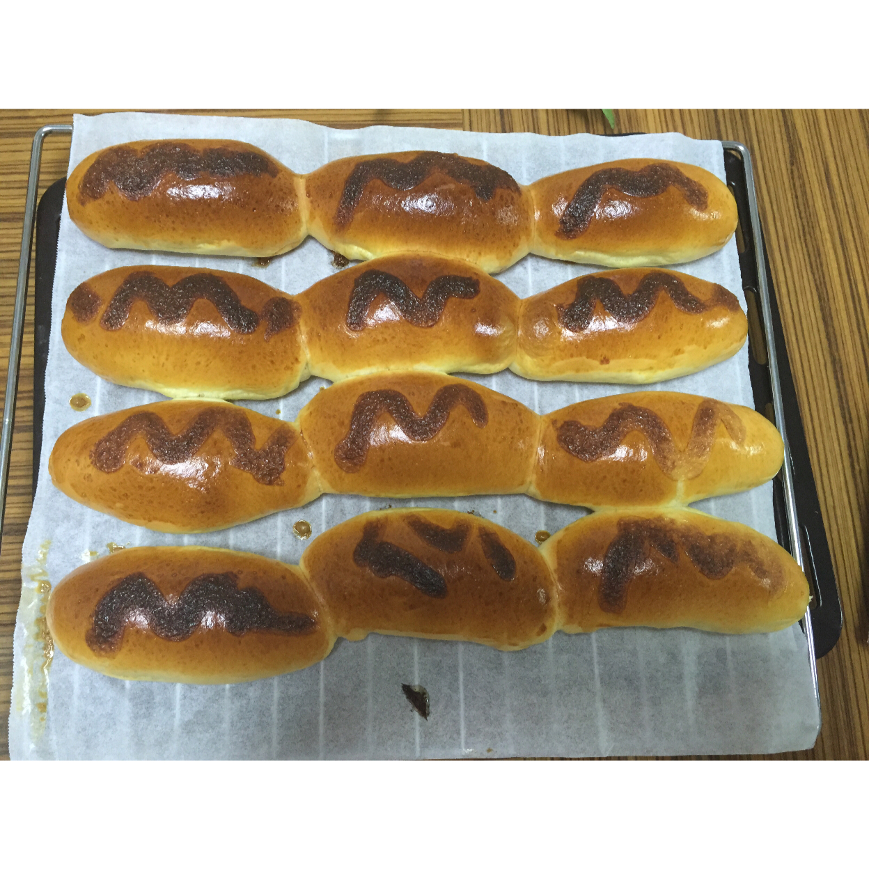 香葱肉松面包（烫种法）