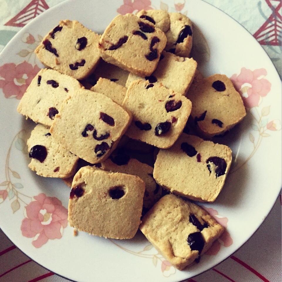 低糖少油版蔓越莓饼干