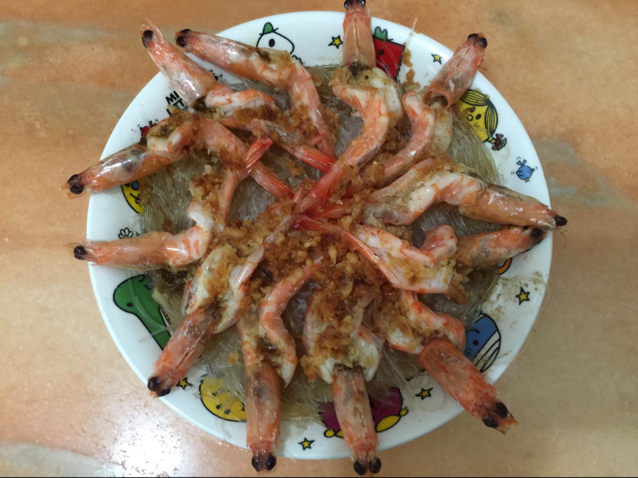 蒜蓉粉丝蒸虾