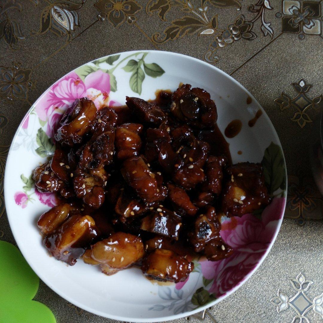 懒人版糖醋排骨
