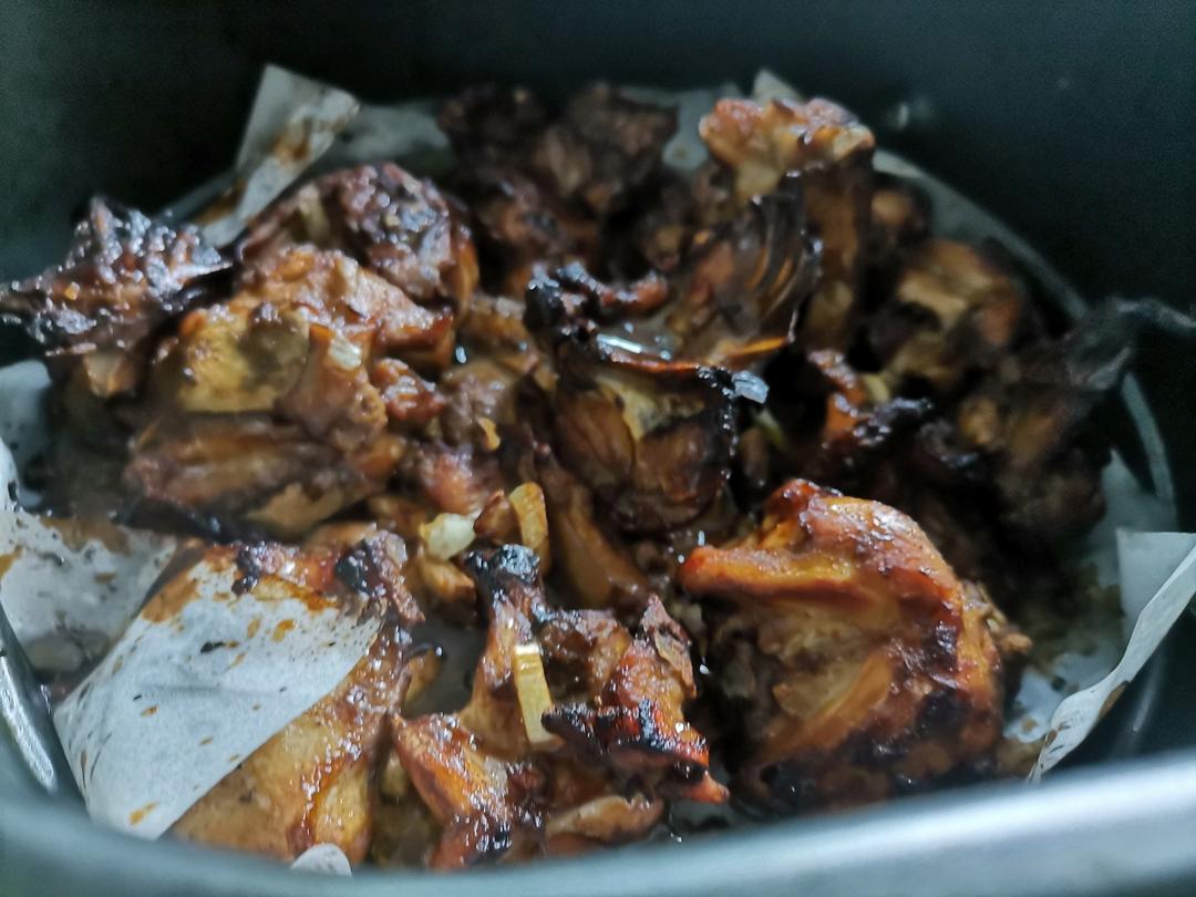 烤箱版烤鸡骨架
