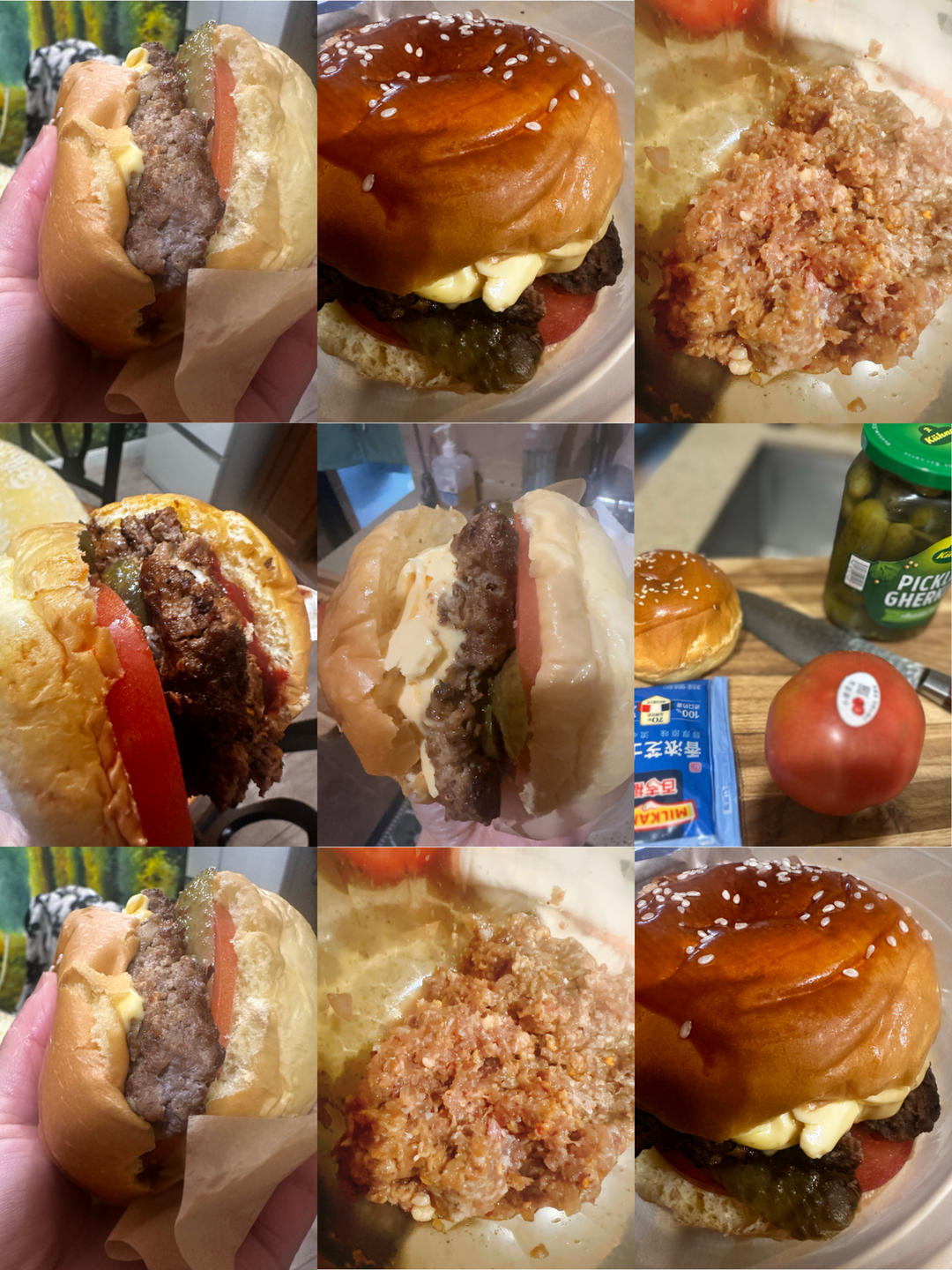 超详细汉堡牛肉饼｜附自制汉堡搭配#Healthymeals#减脂必撸16