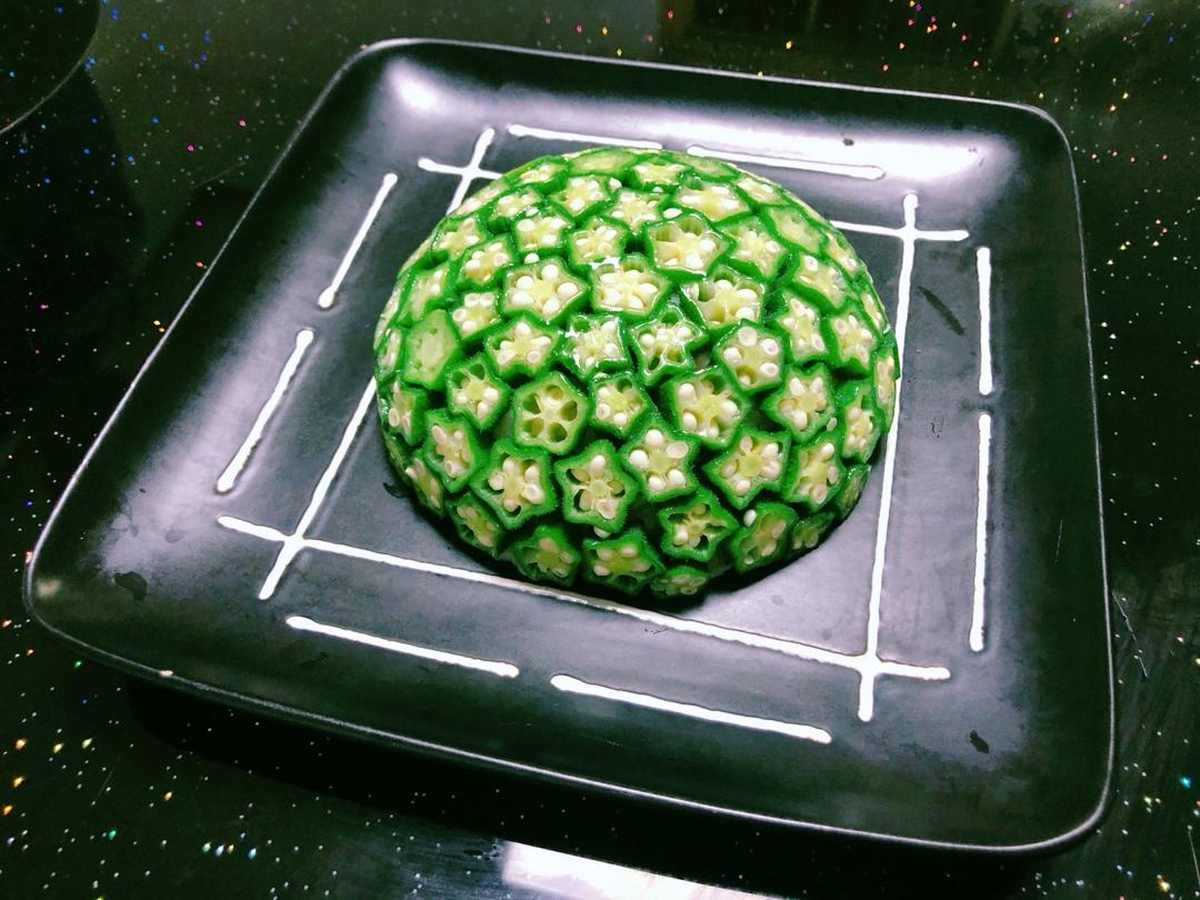 土豆泥秋葵