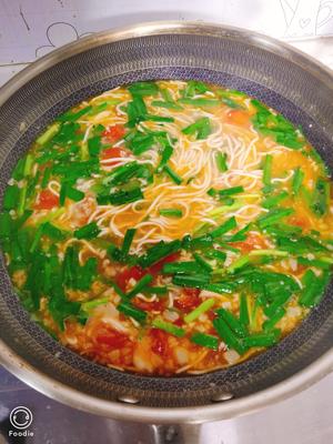 酸咸好滋味-西红柿肉末汤面的做法 步骤9