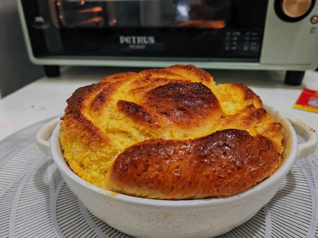 【早安玫瑰】椰蓉玫瑰花朵面包