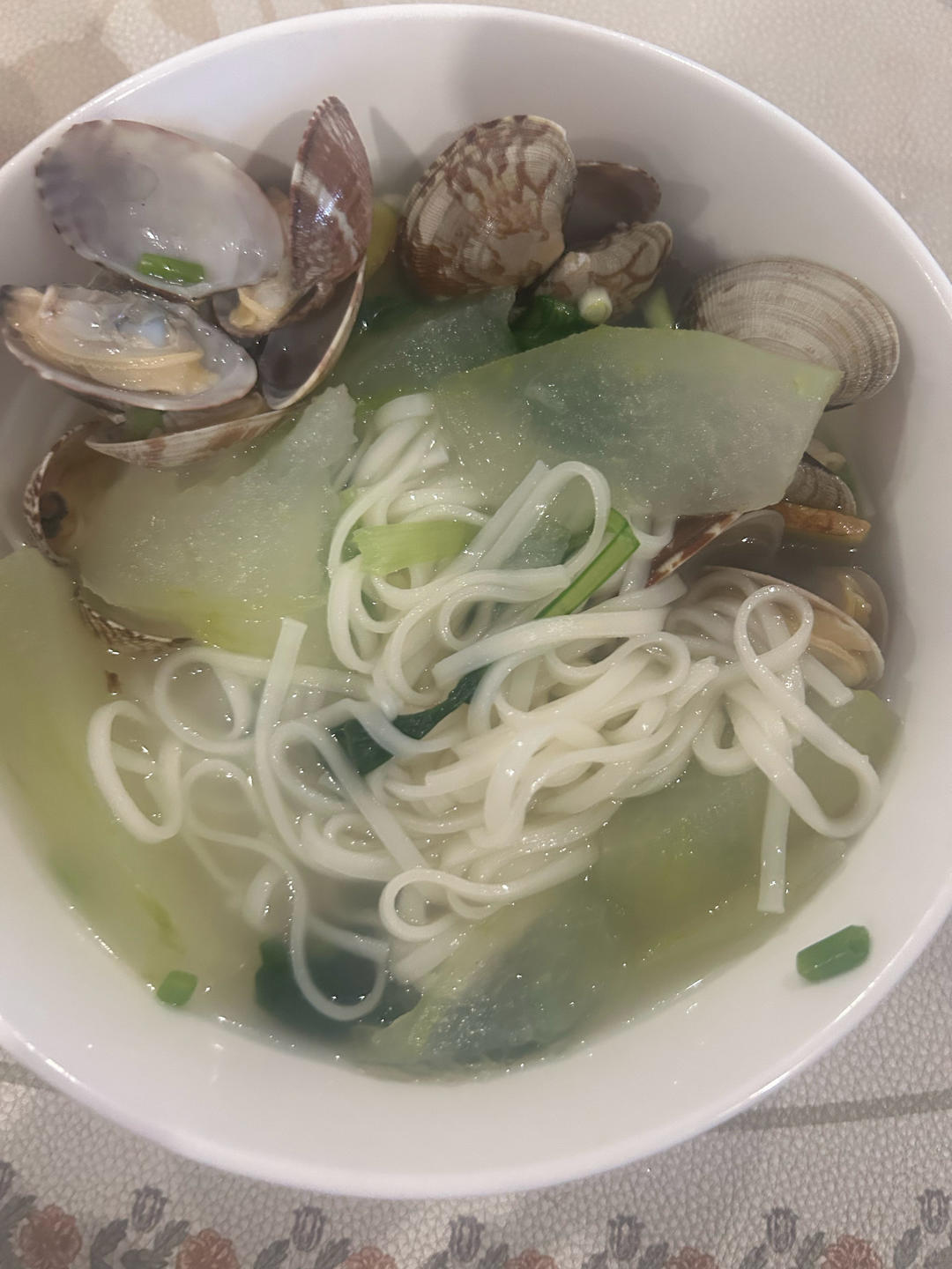 冬瓜花甲汤