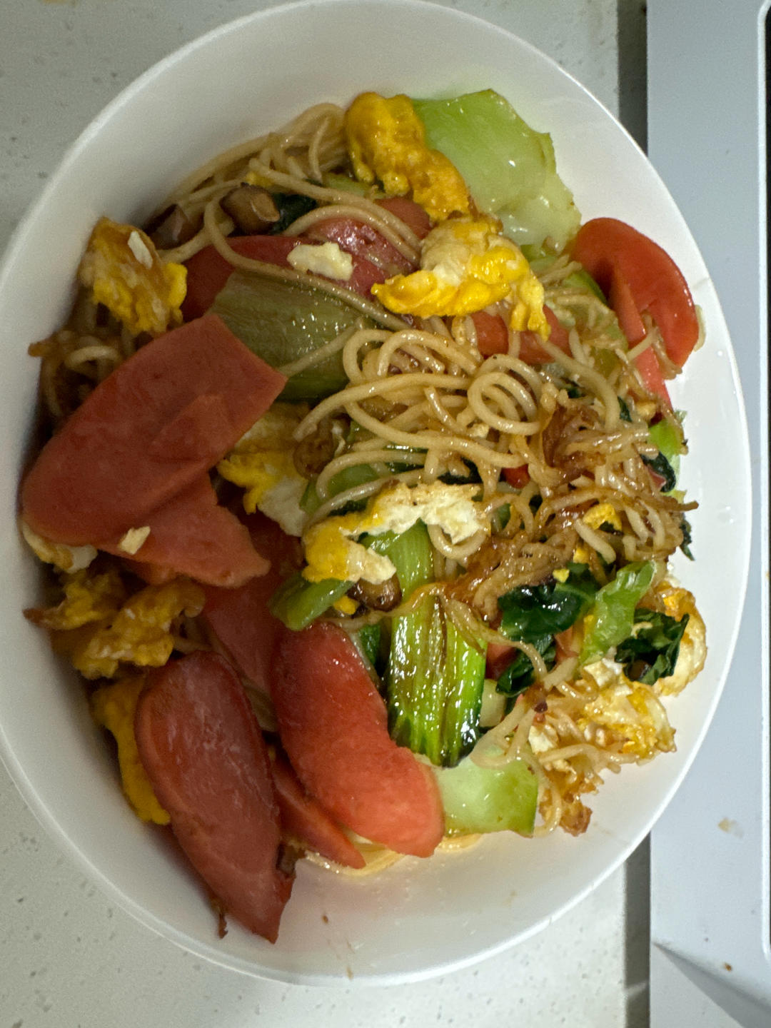 大排档炒面—超简单！