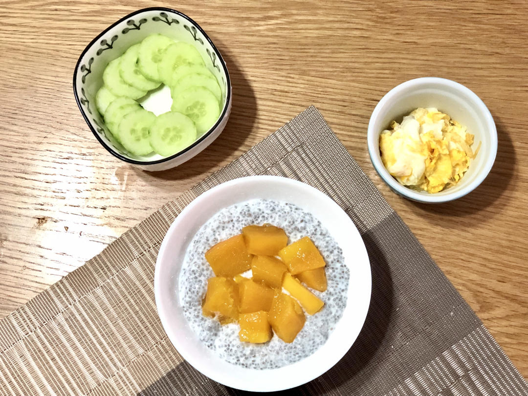 芒果奇亚籽布丁