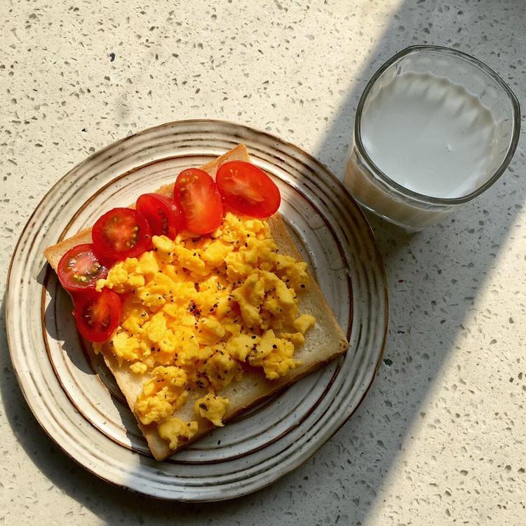 美式炒蛋 scrambled eggs