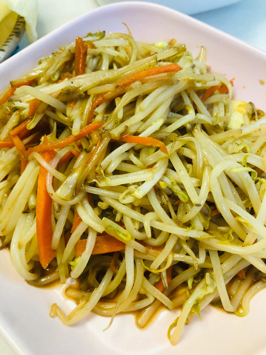 炒豆芽