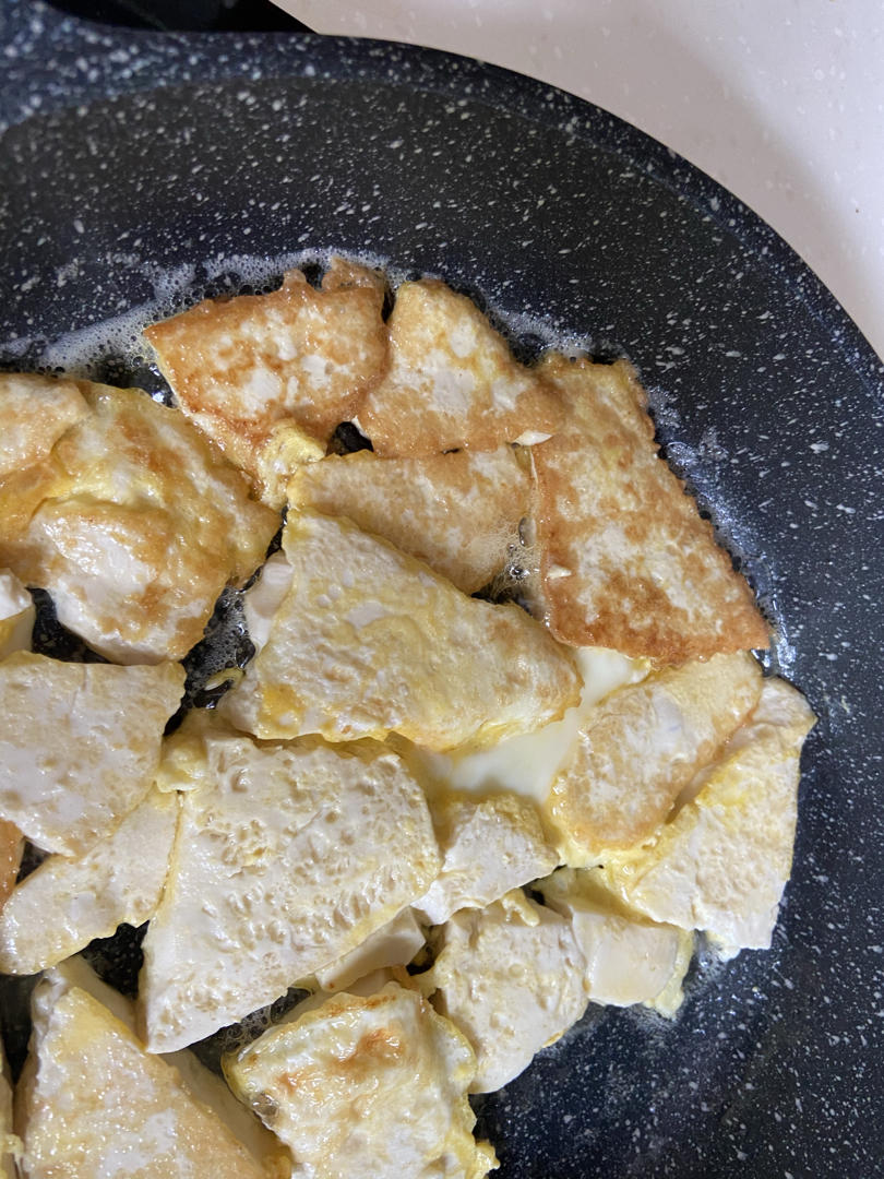 焖煎豆腐