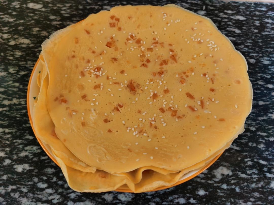 有妈妈味道的葱香鸡蛋饼