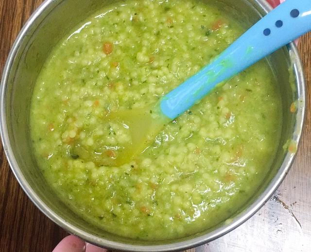 小米疙瘩蔬菜粥的做法