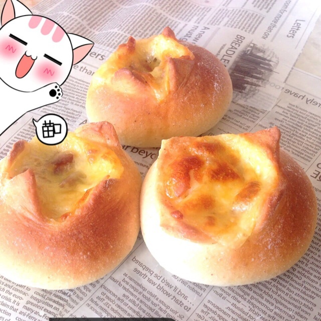 全麦芝士熔岩面包