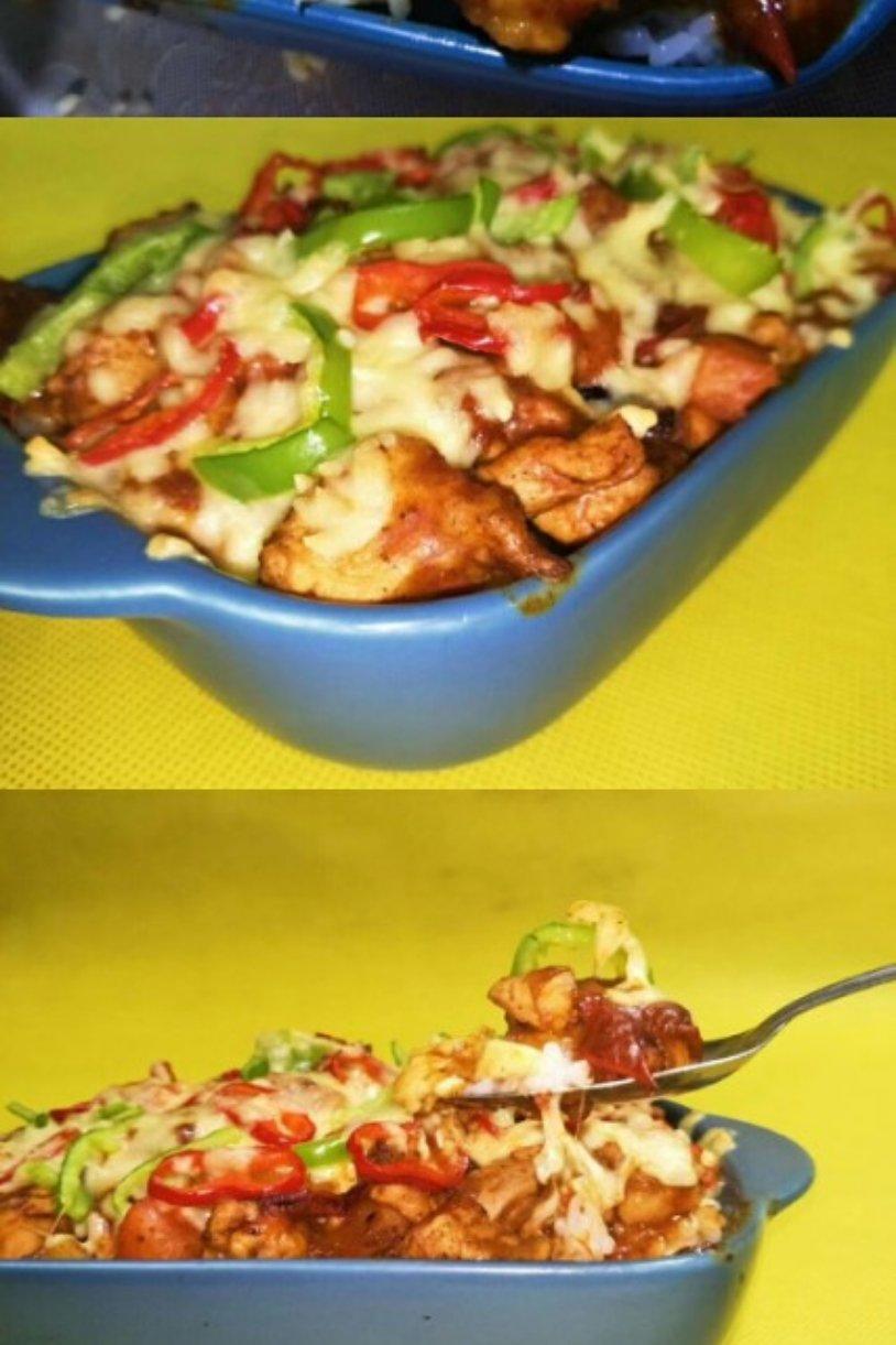 番茄鸡肉浓情焗饭【两人份】