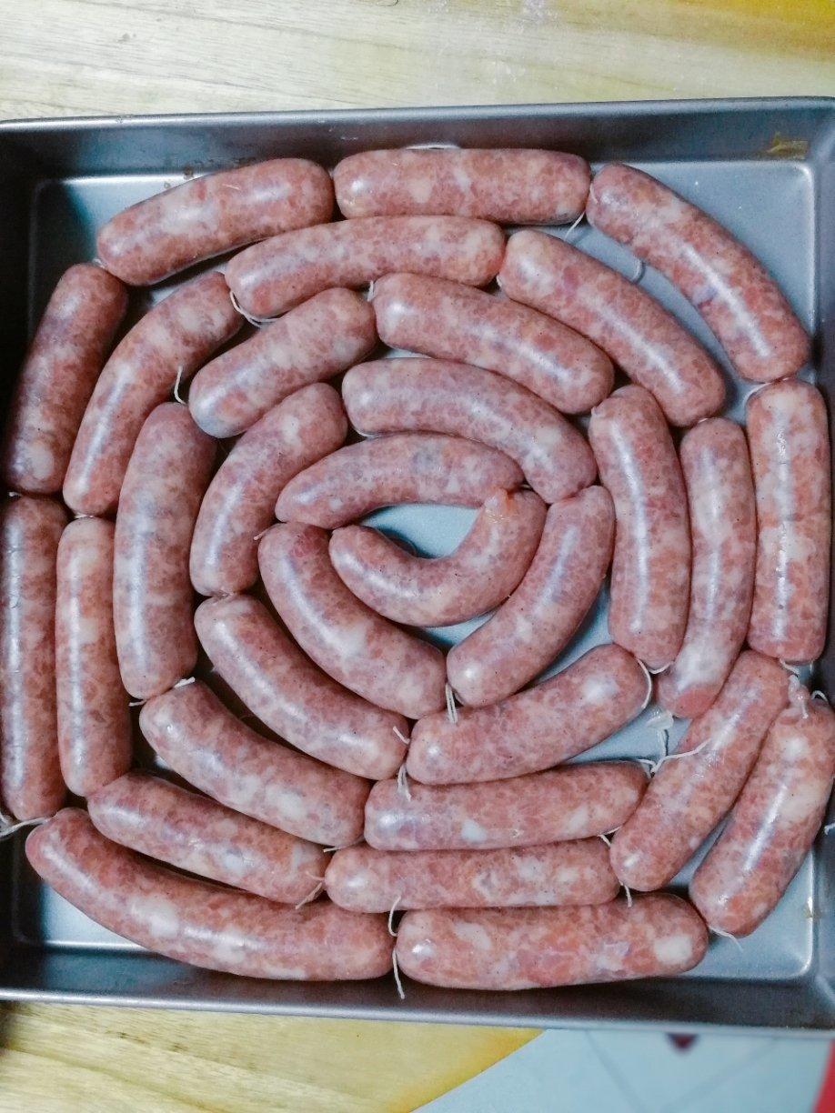 家有小儿叫小钰儿做的脆皮肠,烤肠,qq肠,玉米肠