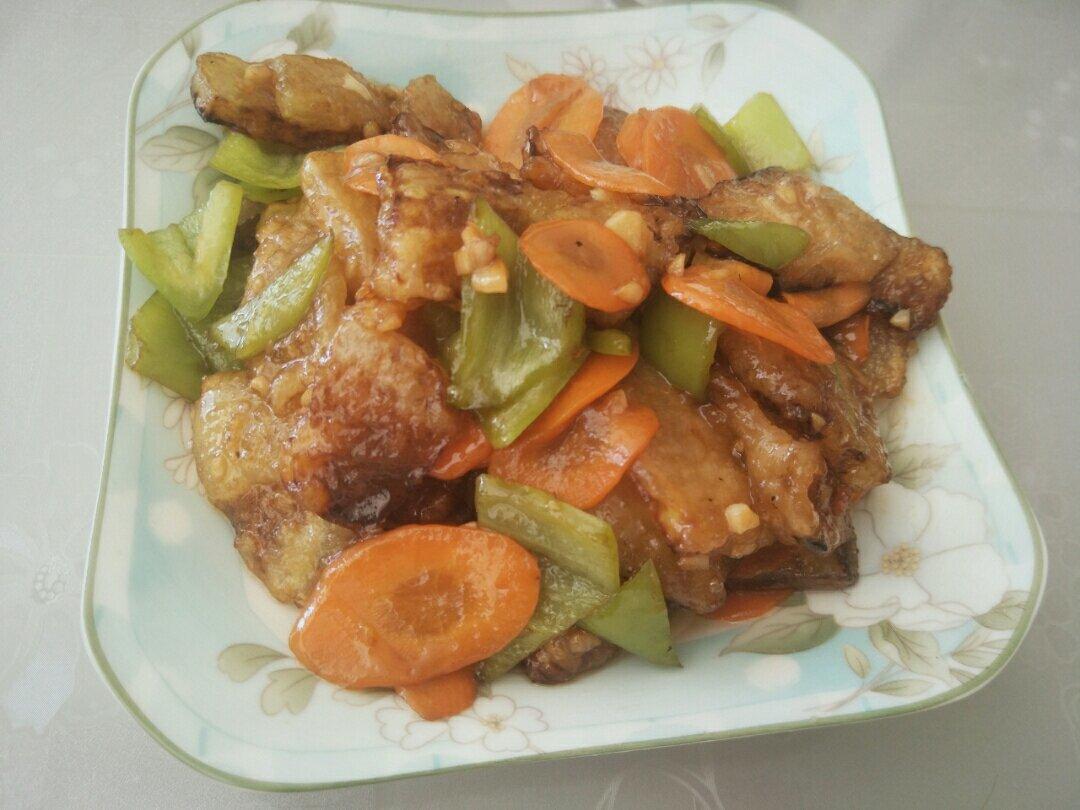 吃素的狼会幸福做的焦溜肉片-真的是冬瓜做的吗?