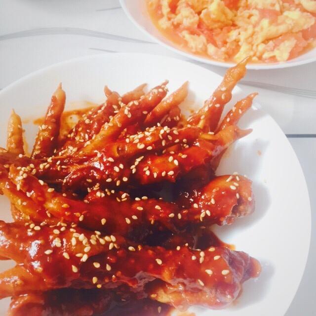 韩式辣鸡爪