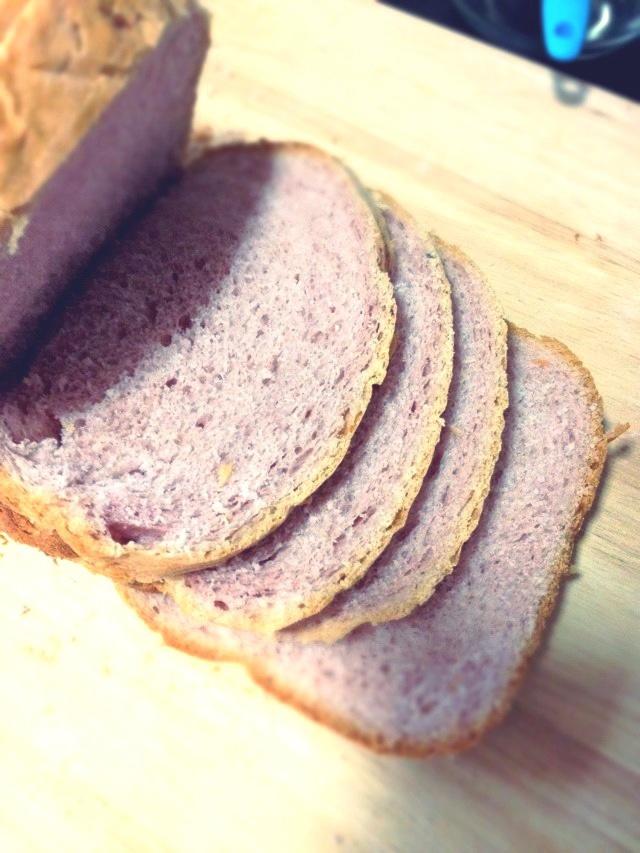 紫薯吐司的做法